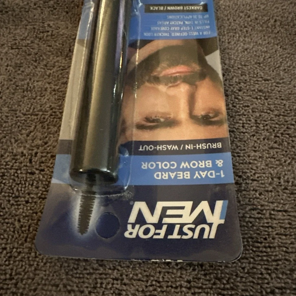 Just For Men 1 Day Beard And Brow Color‎ Darkest Brown Black